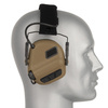 Earmor - Hearing Protection Earmuff with AUX Input M31 PLUS - Coyote Brown - M31-CB (PLUS)