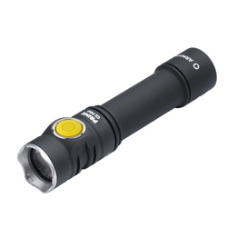 Armytek - Latarka taktyczna Prime C2 Pro - Ładowarka magnetyczna - 2400 lm - 18650 - Czarna - F08101C