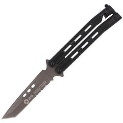 K25 - Ratunkowy nóż motylkowy Balisong Titanium Rescue - 36215