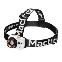 Mactronic - Latarka czołowa Maverick White Peak - 320 lm - Czarny / Biały - AHL0052