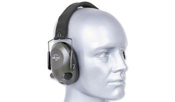 Mil-Tec Plus - Słuchawki aktywne EED - Zielony OD - 16243001