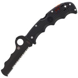 Spyderco - Składany nóż ratowniczy Assist™ FRN Black / Black Blade - C79PSBBK