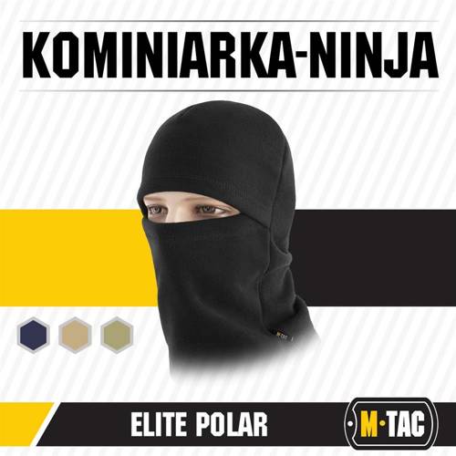 M-Tac - Kominiarka Ninja Elite - Czarna - 40402002